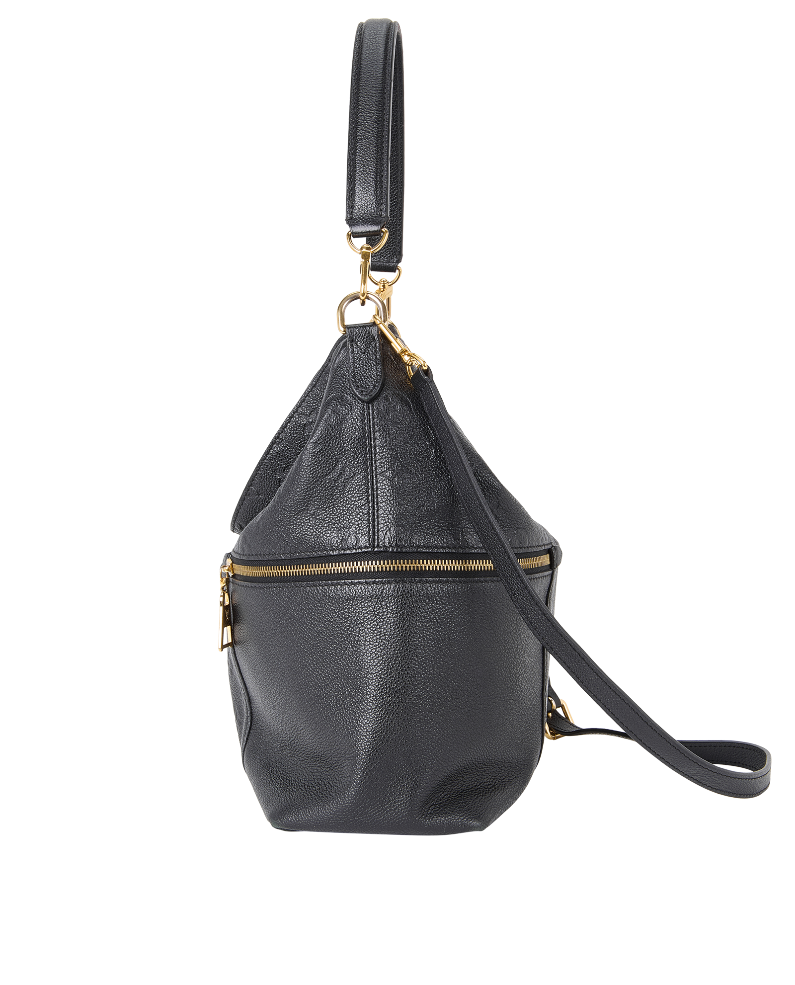 Melie, &pound;750, Handbags, Black, Leather, Bottom view
